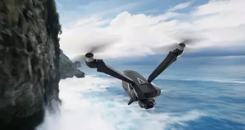 HoverAir Falcon Mini macht DJI Konkurrenz - besser dank nur 2 schwenkbarer Rotoren? 