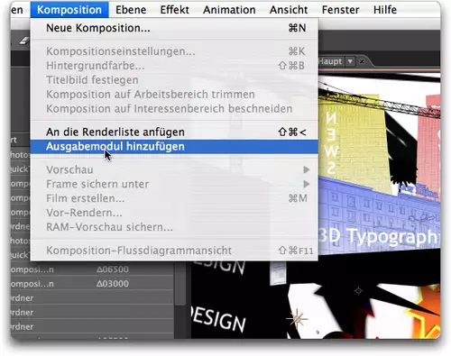 Beliebig viele Ausgabemodule machen After Effects für Batch-Processing fit