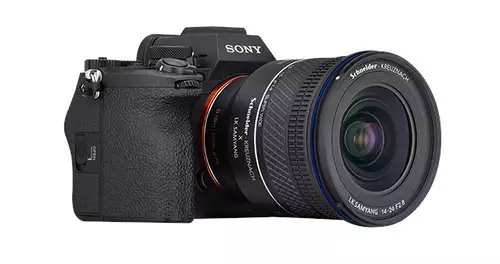 LK Samyang AF 14-24mm F2.8 FE bietet Filtergewinde und wiegt 445g