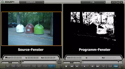  Source und Programm-Fenster