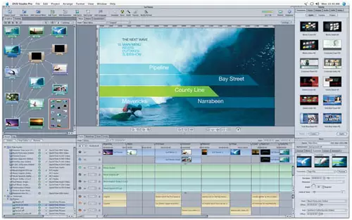 DVD Studio erlaubt sogar Scripting.