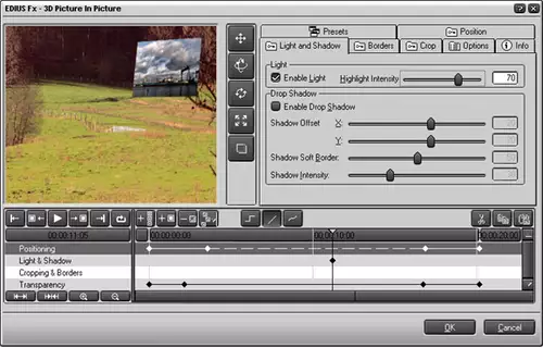 Kleinigkeit: Im Effektfenster gibt es kein 16:9. In der zeitgleichen Echtzeitvorschau aber schon. 