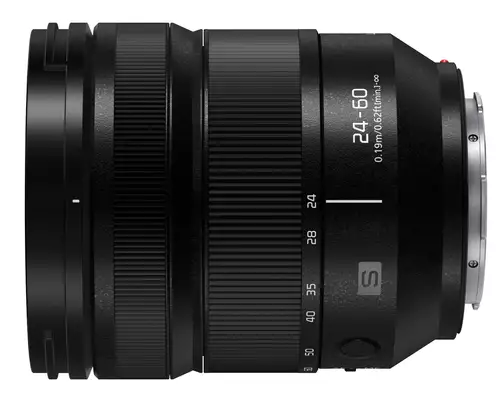 Zoom lens with constant F2.8 aperture - LUMIX S 24-60mm F2.8