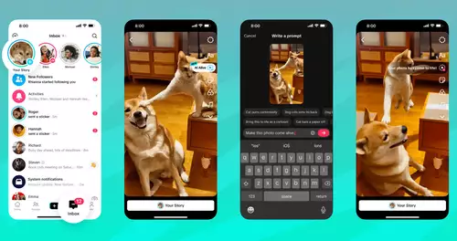 AI-Alive - TikTok integriert generative KI-Videos für jedermann in der App