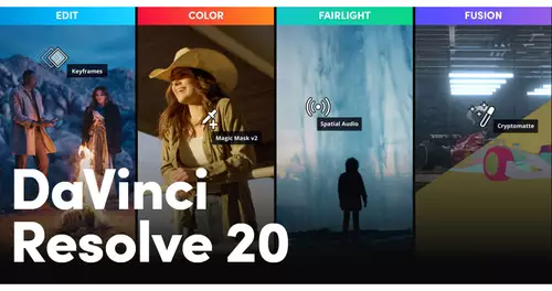 Neue Blackmagic DaVinci Resolve 20 Beta 4 Version - u.a. erweiterter Keyframe Editor