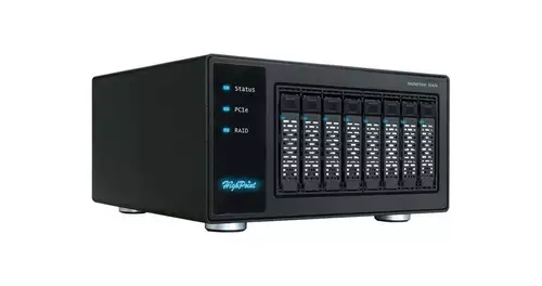 976TB externer NVMe-Speicher mit 28 GB/s - HighPoint RocketStor 6542AW
