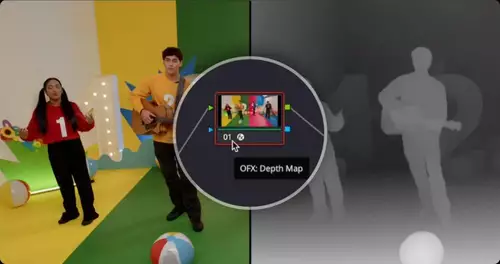 Blackmagic DaVinci Resolve 20 AI Depth Map