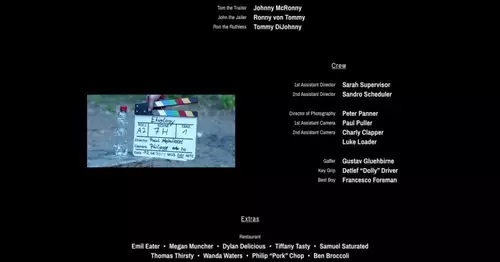 Cinecred - Profi-Filmabspnne mit kostenlosem Tool erstellen