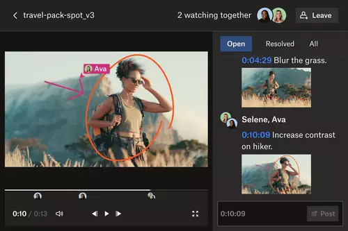 Megatrend oder Nischen-Technologie? - Cloud-Services in der Videoproduktion : dropbox replay