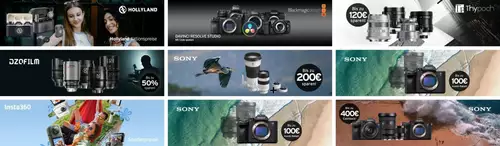 Kameras, Objektive, Drohnen, Zubehr: Bis zu 50% Rabatt bei Sony, DJI & Co.