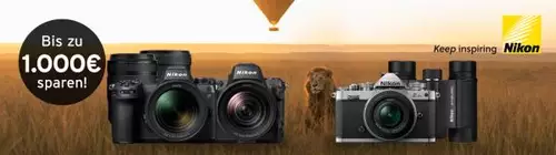 Kamera- & Objektivangebote: Bis zu 1.000€ Rabatt bei Nikon, Canon & Co