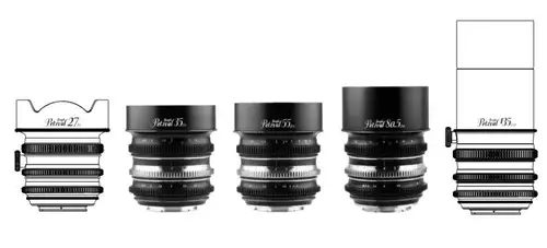 Petzval lenses with focus-coupled bokeh control