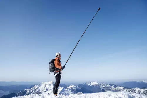DJI Osmo 360 with 2.5 meter selfie stick 