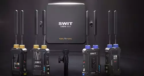 SWIT Crew - Neue Profi-Videofunkstrecke mit Timecode und Metadatenübertragung