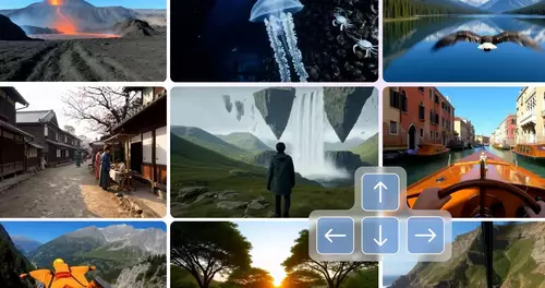 Googles Genie 3 ermglicht auch das Eintauchen in Filme und Bilder 