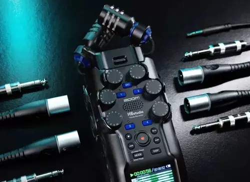 Zoom H6studio Handy Recorder Interfaces