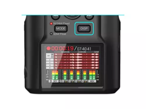 Zoom H6studio Handy Recorder Display