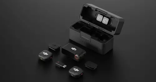DJI Mic 3 - kompaktes Wireless-Mikrofonsystem mit Adaptive Gain und 32-Bit-Float