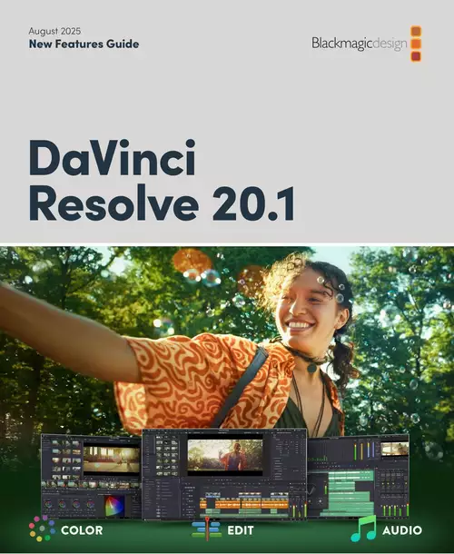 Resolve 20.1 New Features Guide