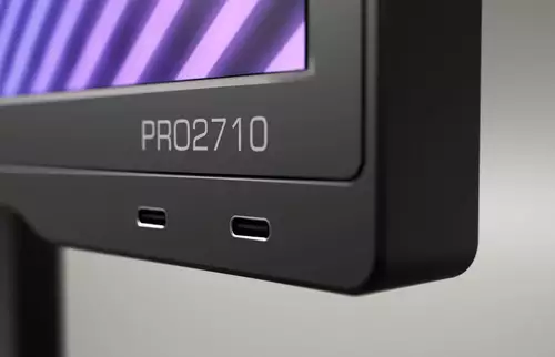 Atomos Studio PRO-2710 USB-C an der Frontseite