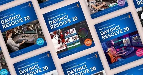  New Blackmagic Resolve 20 Training Books 