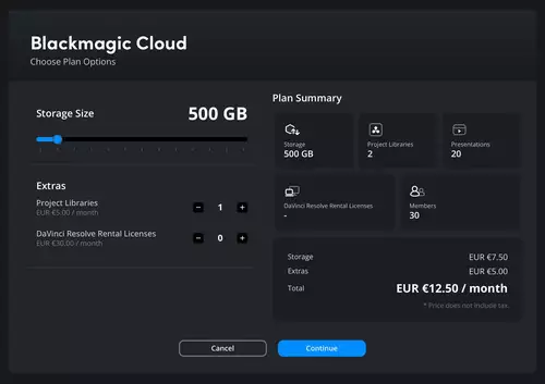 Remote Edit Praxis Slashcam Interviewsetup im Test: Sony FX2, iPhone Pro Max, Blackmagic Cloud, Nanlite PICO : BlackmagicCloudStorage