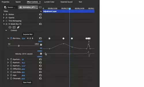 Videodemo @ibc2025 Motion Graphics und Typo-Animationen direkt in Premiere Pro 25.5 erstellen : keyframes