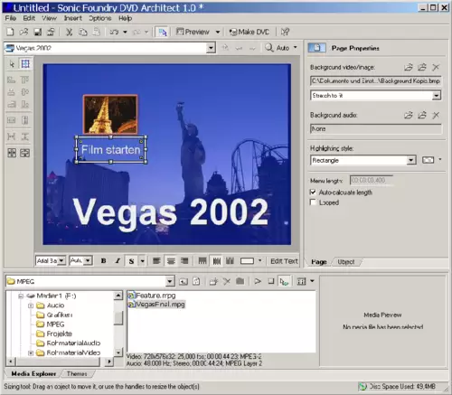 Sonic Foundry Vegas Video 4 : DVD