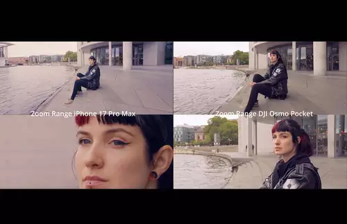 Mobiles Filmen iPhone 17 Pro Max im Praxistest: ProRes RAW, Apple Log 2 - inkl. DJI Osmo Pocket Vergleich : ZoomRange