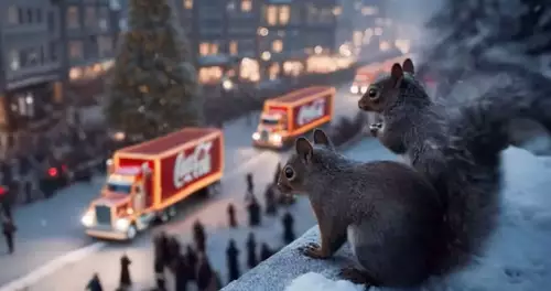 Coca-Cola gibt KI als Kreativität aus und lässt Weihnachts-Werbespot generieren