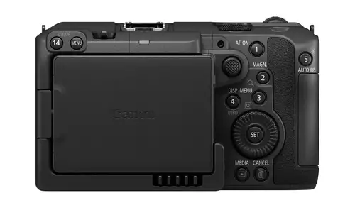 Entry-Level Cinema Kamera Canon EOS C50 im Praxistest: Kompaktes Arbeitstier mit 7K 50p Raw -  die neue FX3 Konkurrenz : C50Buttons