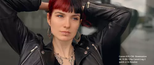 Entry-Level Cinema Kamera Canon EOS C50 im Praxistest: Kompaktes Arbeitstier mit 7K 50p Raw -  die neue FX3 Konkurrenz : Skintone 1