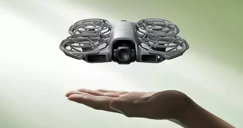 DJI Neo 2: Kompakte Selfie-/FPV-Drohne mit Rundum-Hinderniserkennung und 4K/100p