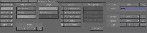Combustion 2.0 für Mac OS X : Layer