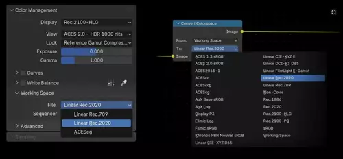 Blender 5.0 now supports mature color management 