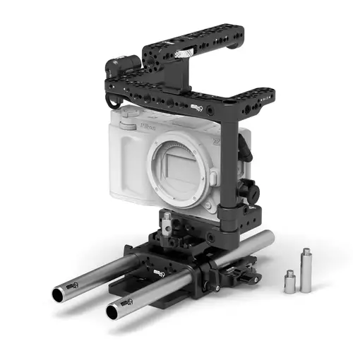 Cinecam Zubehör Cages für Sony FX2 und Nikon ZR von SmallRig, Kondor Blue und MID49 : PIC5