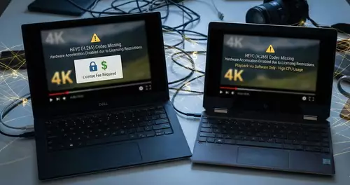 Laptops von Dell und HP ohne H.265/HEVC-Untersttzung in Hardware?