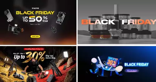 Black Friday Deals fr Kameras, Optiken und Licht von SmallRig, Obsbot, Tilta, ...