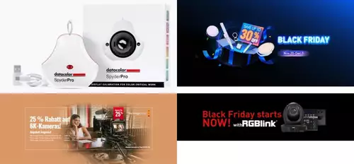 Blackmagic bietet bis zu 30% Rabatt auf seine 6K Kameras