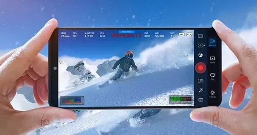 Blackmagic Camera for Android 3.2 bringt H.265-, SRT-Streaming und mehr