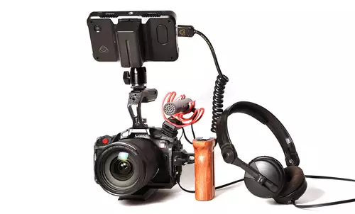  SmallRig "Black Mamba" Cage Kit für Canon EOS R5 C  : CanonEOSR5CCageFront