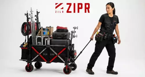 ZILR"s ZIPR Equipment Cart 