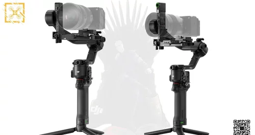 DJI RS5 - right with the tracking module