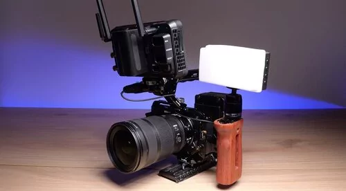 Kompaktes Interview-Setup