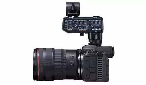 Canon EOS R5 C im Praxistest - die beste Foto-Video-DSLM? 8K 50p RAW, Hauttne, LOG/LUT uvm. : CanonEOSR5C XLR AUdio