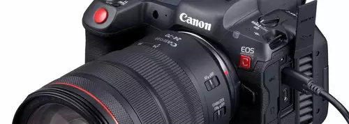 Canon EOS R5 C im Praxistest - die beste Foto-Video-DSLM? 8K 50p RAW, Hauttne, LOG/LUT uvm. : CanonEOSR5C Kabel