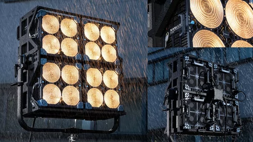 Four Nanlux Matrix 2500s in a 2x2 array
