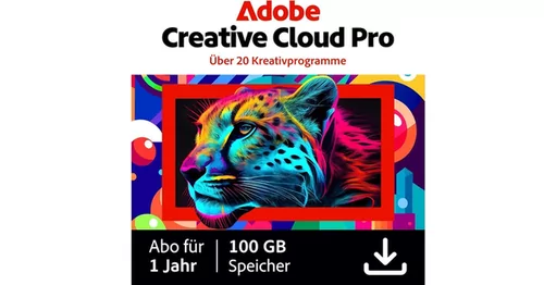 Adobe Creative Cloud Pro Abo um 56% ermäßigt beim Amazon Prime Day