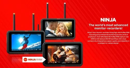 Atomos Ninja Recorder bekommen RAW-Support f�r neue Sony-, Canon- und Leica-Kameras