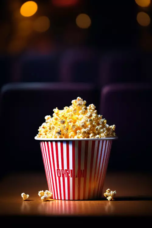 Virtuelles KI-Popcorn gibt es schon, fehlen nur noch die Filme... 